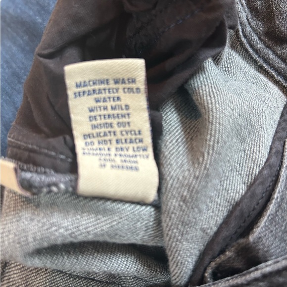 CAbi Womens Size 10 Jeans Pants BOOTCUT ONYX Dk GRAY BLACK DENIM Pants - Picture 9 of 9